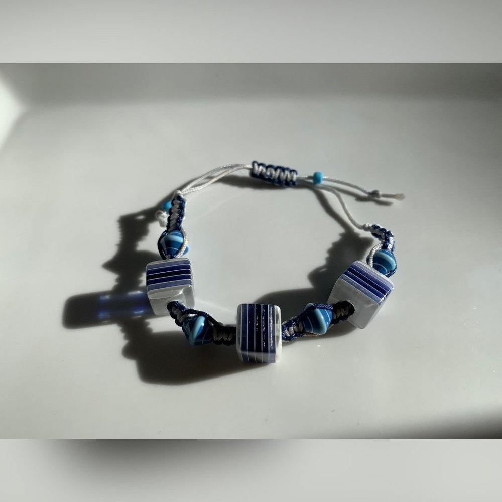 Swarovski Beaded Crochet Handmade Bracelet
